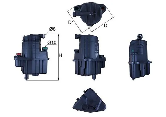 KL469 Mahle Original Filtr paliwa