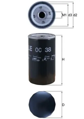 OC38 Mahle Original