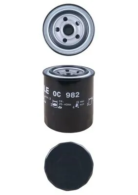 OC982 Mahle Original Filtr oleju