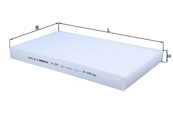 LA229 Mahle Original Filtr kabiny