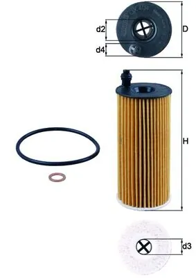 OX404D Mahle Original