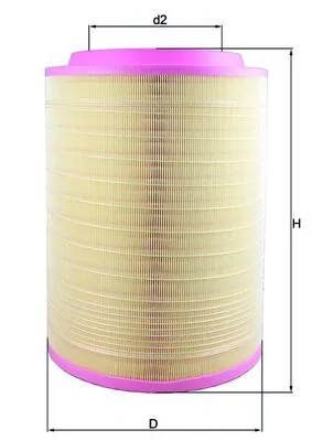 Do koszyka K117835N50 Knorr-bremse Filtr powietrza