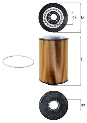 OX1028D Mahle Original