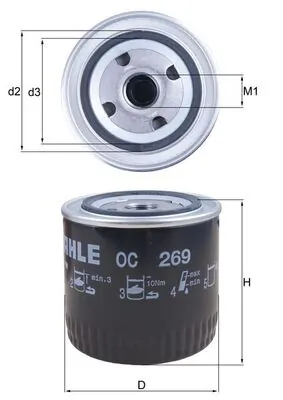 OC269 Mahle Original
