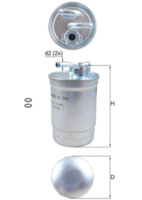 KL554D Mahle Original