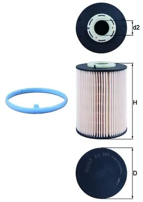 KX393D Mahle Original