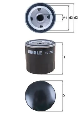 OC242 Mahle Original