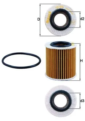 OX834D Mahle Original