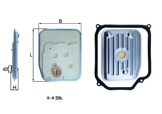 HX147KIT1 Mahle Original