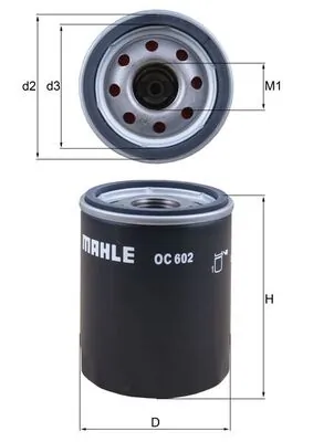 OC602 Mahle Original
