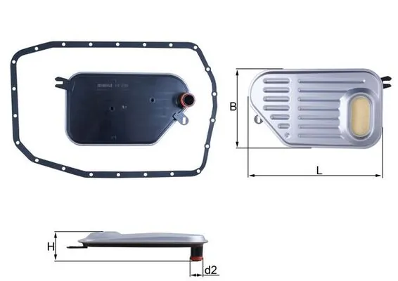 HX239D Mahle Original Filtr automatycznej skrzyni biegów