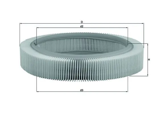 Filtr powietrza PC87 AC Delco