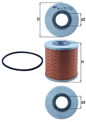 OX14D Mahle Original