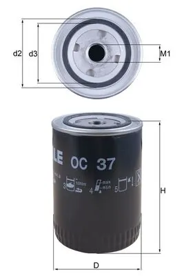 OC37 Mahle Original