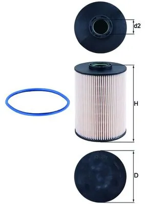 KX211D Mahle Original