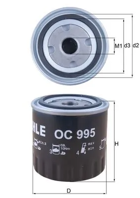 OC995 Mahle Original