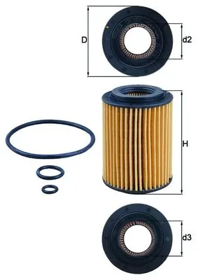 OX347D Mahle Original