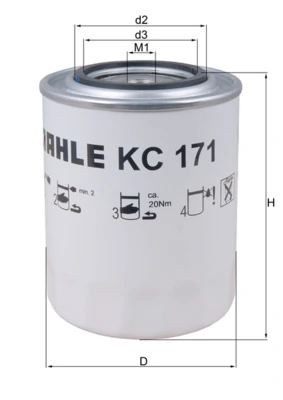 KC171 Mahle Original