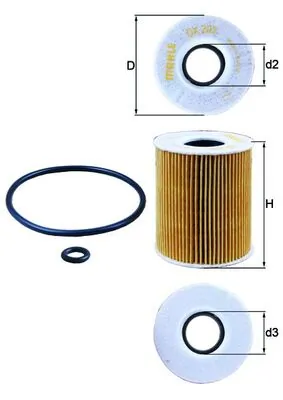 OX203D Mahle Original