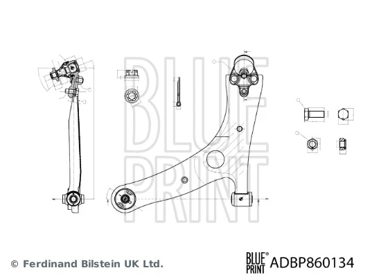 Wahacz zawieszenia przedniego dolny lewy Toyota RAV4 II SUV (XA2) (2000 - 2005) cena, od 65,02 USD