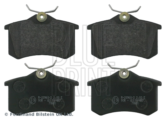 440600678R Renault (RVI) Okładziny (klocki) do hamulców tarczowych tylne