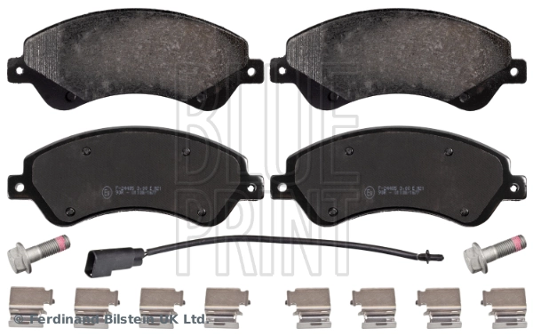 Do koszyka 1617285880 Peugeot/Citroen Klocki hamulcowe przednie tarczowe