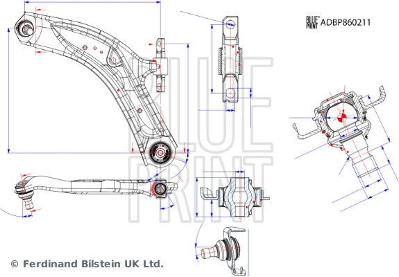 Wahacz zawieszenia przedniego dolny lewy Nissan Rogue SUV (T32U) (2013 - 2020) cena, od 86,34 USD