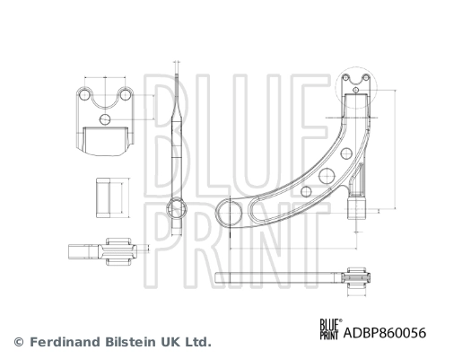 Wahacz zawieszenia przedniego dolny lewy Hyundai Accent IV sedana (RB) (2010 - 2014) cena, od 67,55 USD