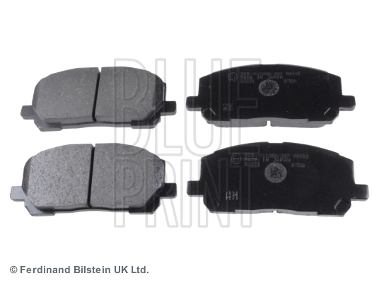 Klocki hamulcowe przednie tarczowe do Toyota Highlander I ACU2, MCU2