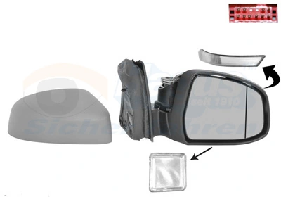 Do koszyka Lusterko wsteczne prawe Ford Focus III CB8