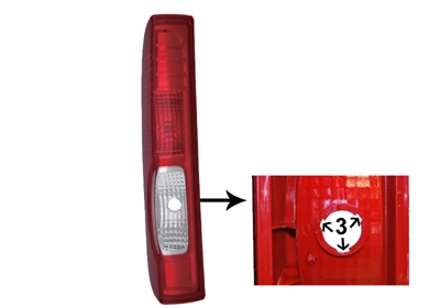  Lampa zespolona tylna lewa Renault Trafic 2