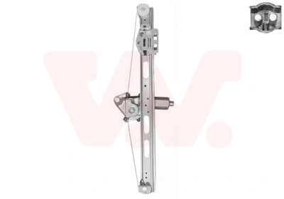 Do koszyka Mechanizm podnoszenia szyby drzwi przednich lewych Mercedes A  W168