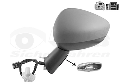 Lusterko wsteczne lewe Citroen C4 II hatchback (B7) (2010 - 2026) cena, od 147,12 USD