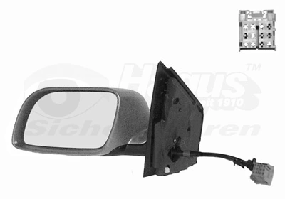 Do koszyka Lusterko wsteczne lewe Volkswagen Polo IV 9N, 9A