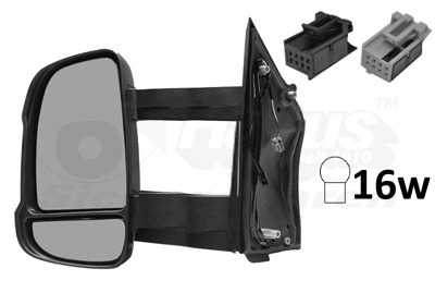 Do koszyka 735424433 Fiat/Alfa/Lancia Lusterko wsteczne lewe