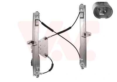 Mechanizm podnoszenia szyby drzwi przednich prawych Peugeot/Citroen 1619999180 cena, od 39,16 USD