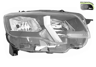 Reflektor prawy 5501171RMLDEM2 Depo/Loro/Abakus