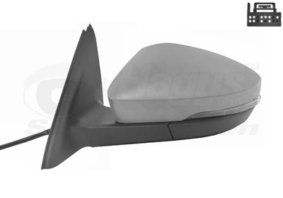 Lusterko wsteczne lewe Skoda Octavia 5E3, NL3, NR3