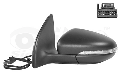  Lusterko wsteczne lewe Volkswagen Golf 6