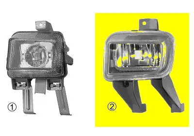 Lampa przeciwmgielna lewa Opel Astra F
