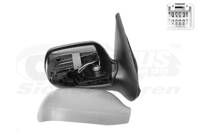 Lusterko wsteczne prawe Mazda 2 I hatchback (DY) (2003 - 2007) cena, od 78,69 USD