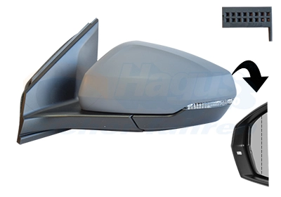 Lusterko wsteczne lewe Volkswagen Polo 6 AW1, BZ1, AE1