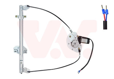  Mechanizm podnoszenia szyby drzwi przednich lewych Ford Fiesta 