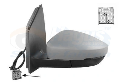  Lusterko wsteczne lewe Volkswagen Polo 5