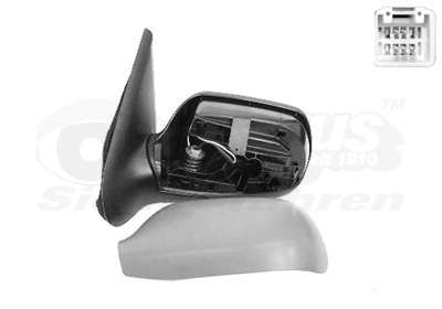 Lusterko wsteczne lewe Mazda 2 1 DY