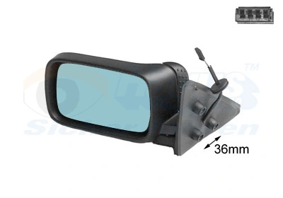 Do koszyka Lusterko wsteczne lewe BMW 3  E36