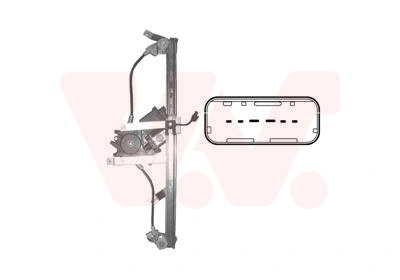 Mechanizm podnoszenia szyby drzwi przednich prawych Renault Scenic II minivan (JM0, JM1) (2003 - 2009) cena, od 63,02 USD