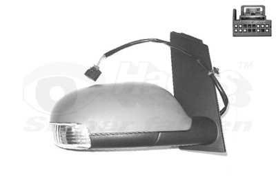 Lusterko wsteczne prawe Volkswagen Touran I minivan (1T1, 1T2) (2003 - 2010) cena, od 112,24 USD