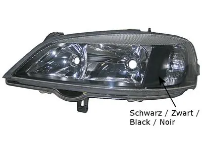 Reflektor prawy do Opel Astra G F07