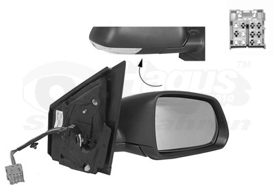 Lusterko wsteczne prawe Skoda Octavia II A5 kombi (1Z5) (2004 - 2013) cena, od 78,43 USD